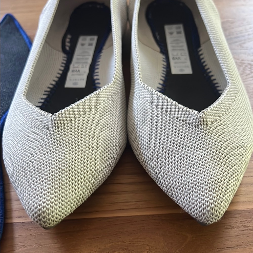 Rothy's The Point Light Grey Size 8 EUC - Picture 5 of 5